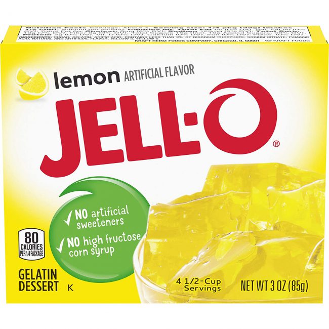 Ζελέ Λεμόνι Επιδόρπιο Jello Lemon Gelatin Dessert 85g