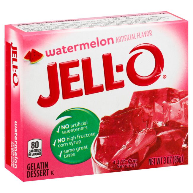 Ζελέ Καρπούζι Επιδόρπιο Jello Watermelon Gelatin Dessert 85g