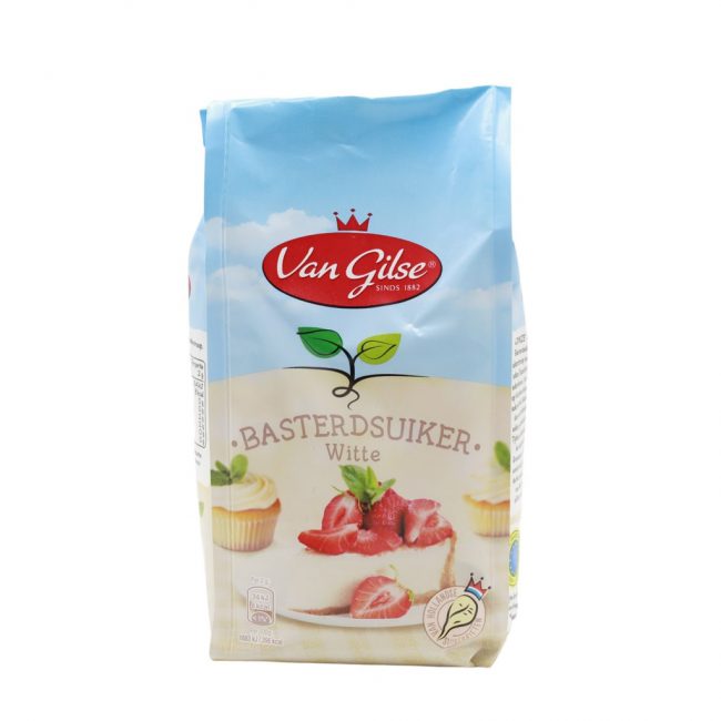 Ζάχαρη Λευκή Λεπτή Van Gilse Basterdsuiker White Caster Sugar 600g