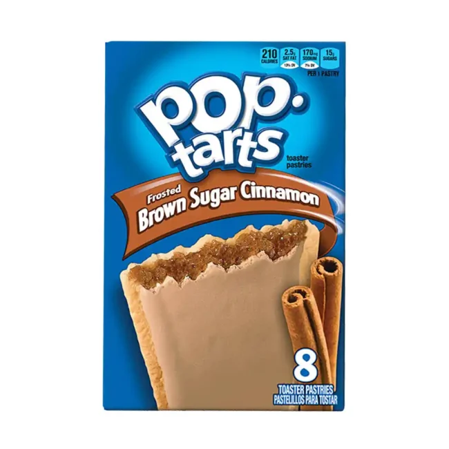 Γλυκιά Τάρτα Kelloggs Pop Tarts Frosted Brown Sugar Cinnamon 384g