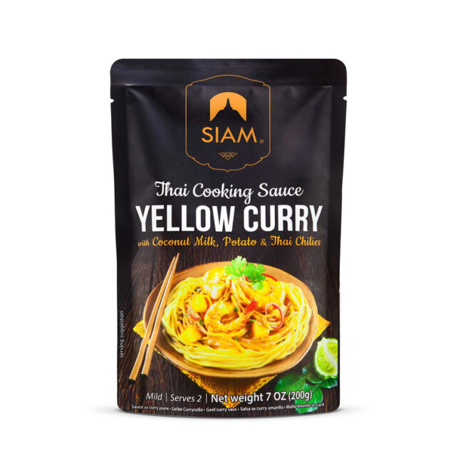 Σάλτσα Κάρυ Siam Yellow Curry Thai Cooking Sauce 200g