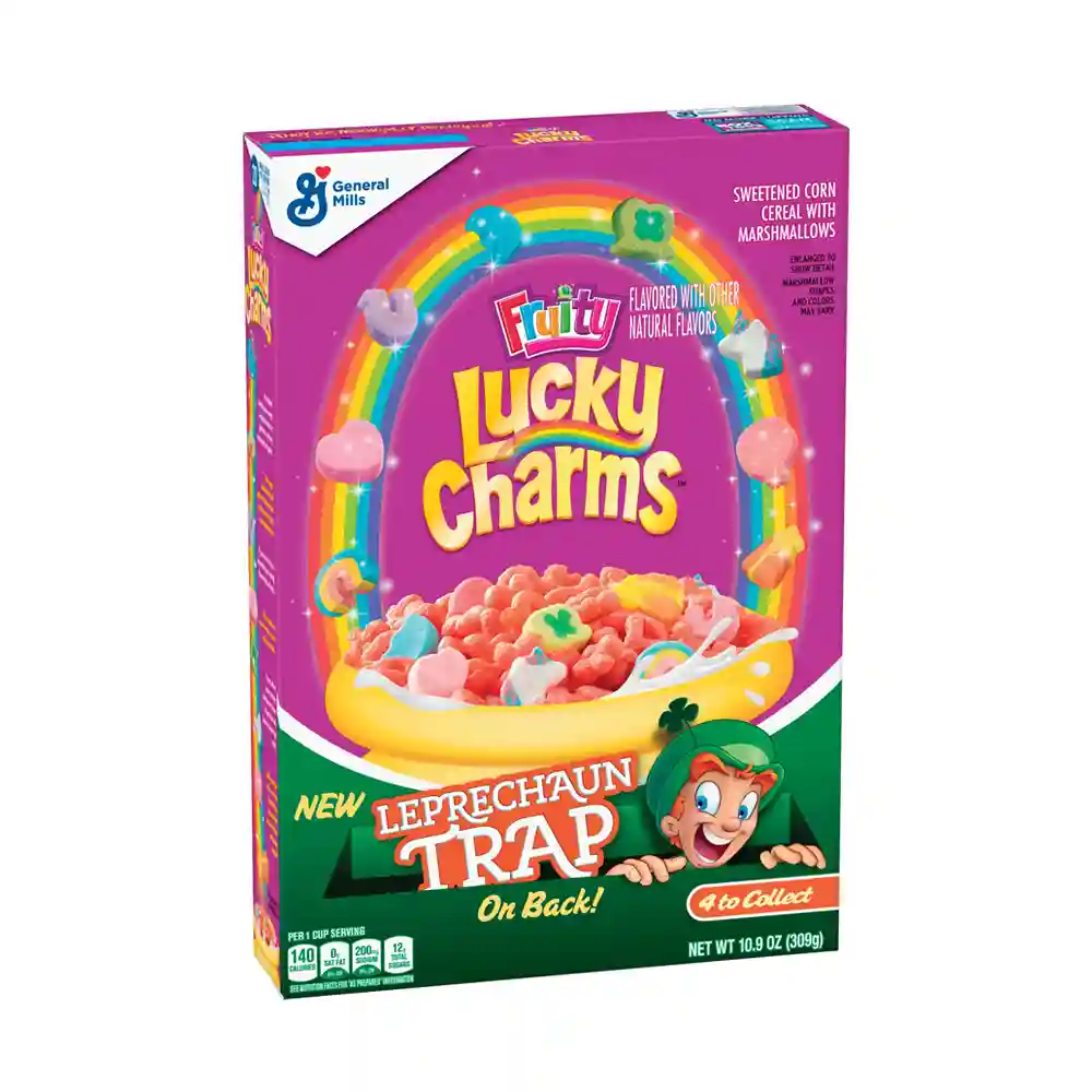 Παιδικά Δημητριακά Με Marshmallows Fruity Lucky Charms General Mills 309g