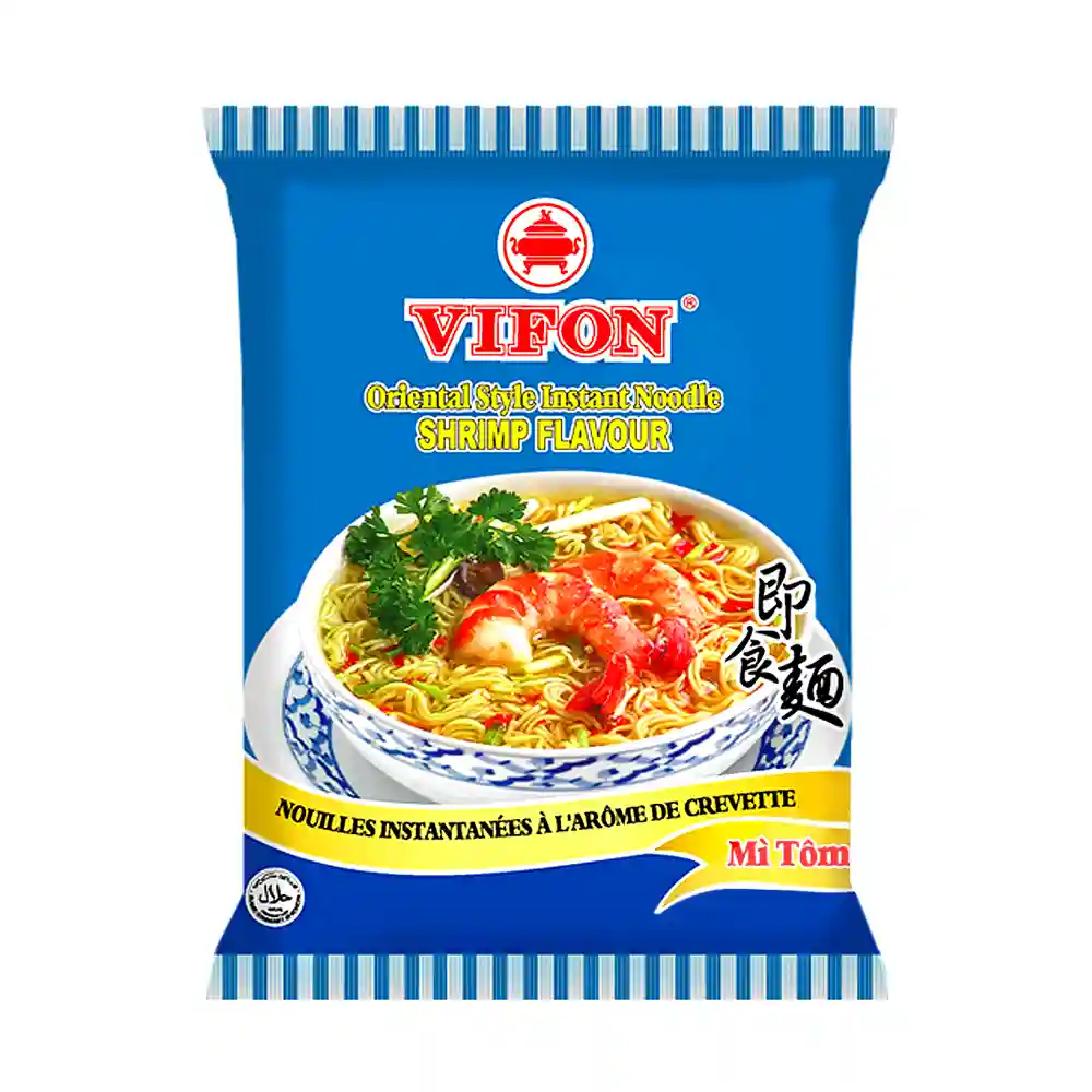 Σούπα Στιγμής Νουντλς Vifon Oriental Style Instant Noodle Shrimp Flavour 70g