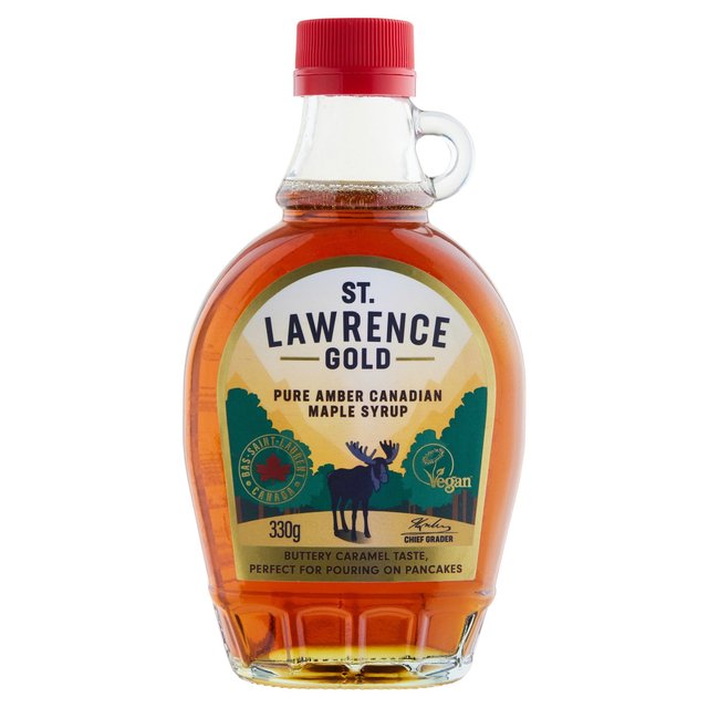 Σιρόπι Σφενδάμου St Lawrence Gold Pure Amber Canadian Maple Syrup 330g