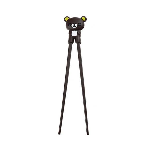 Τσόπστικ Πλαστικό Παιδικό Με Βοηθό Σε Σχήμα Αρκουδάκι Tokyo Design Studio Children Chopsticks Bear 22cm